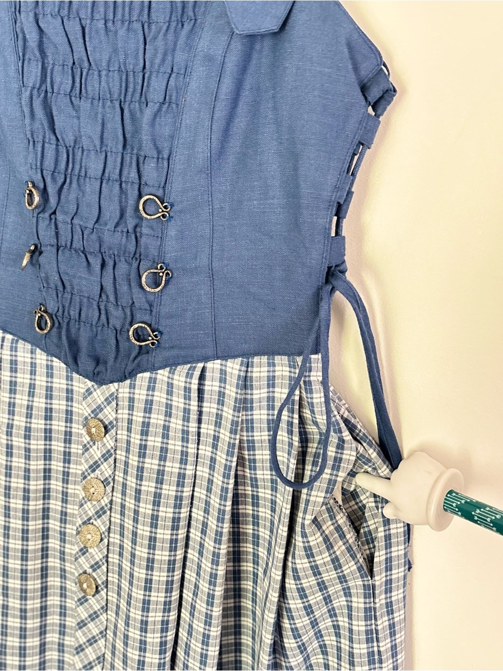 Landhaus C&A Naturally Traditional Country  Festival Dress W/pockets XS-Medium - Picture 16 of 16